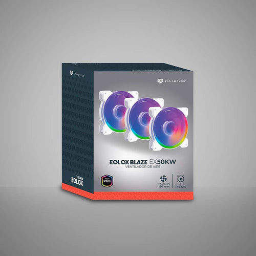 KIT VENTILADORES BALAM RUSH EOLOX BLAZE EX50KW / 3 PIEZAS / FLUJO DE AIRE 28.76 CFM / SILENCIOSO / 1500 RPM / ILUMINACION RGB / 3 PINES / 120 X 25 MM / BLANCO / BR-937993 KIT VENTILADORES BALAM RUSH EOLOX BLAZE EX50KW / 3 PIEZAS / FLUJO DE AIRE 28.76 CFM / SILENCIOSO / 1500 RPM / ILUMINACION RGB / 3 PINES / 120 X 25 MM / BLANCO / BR-937993